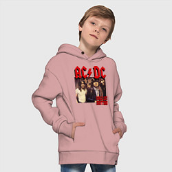 Толстовка оверсайз детская Girls got the rhythm, цвет: пыльно-розовый — фото 2