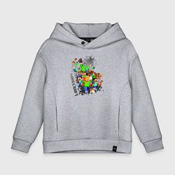 Детское худи оверсайз Minecraft