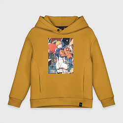 Толстовка оверсайз детская Apex Legends Wattson, цвет: горчичный