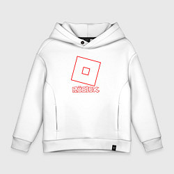 Толстовка оверсайз детская ROBLOX, цвет: белый