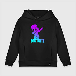 Толстовка оверсайз детская FORTNITE X MARSHMELLO, цвет: черный
