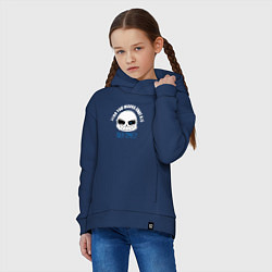 Толстовка оверсайз детская UNDERTALE, цвет: тёмно-синий — фото 2