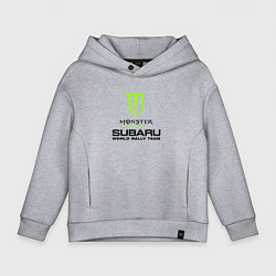 Толстовка оверсайз детская MONSTER ENERGY Z, цвет: меланж