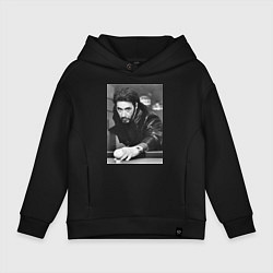 Толстовка оверсайз детская Аль Пачино, цвет: черный