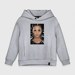 Детское худи оверсайз Ольга Бузова - знаменитость