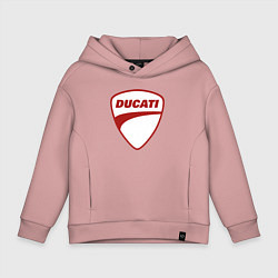 Детское худи оверсайз Ducati Logo Дукати Лого Z