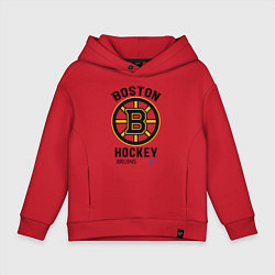 Толстовка оверсайз детская BOSTON BRUINS NHL, цвет: красный