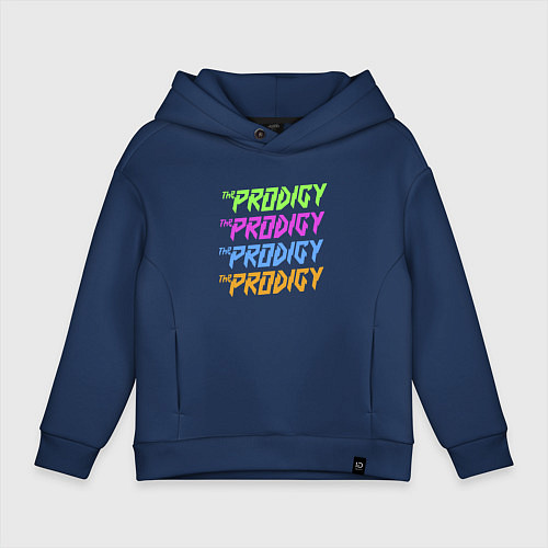 Детское худи оверсайз The Prodigy / Тёмно-синий – фото 1