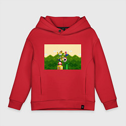 Детское худи оверсайз Mario Coins