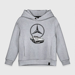 Детское худи оверсайз Mercedes - команда победителей!