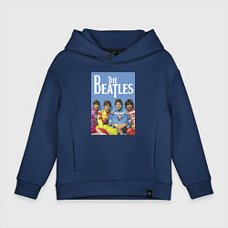 Детское худи оверсайз The Beatles - world legend!