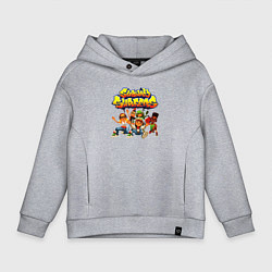 Детское худи оверсайз Subway Surfers персонажи