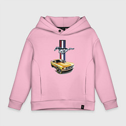 Детское худи оверсайз Mustang motorsport