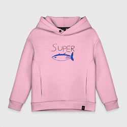 Детское худи оверсайз Super tuna jin