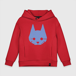 Детское худи оверсайз Stray Blue