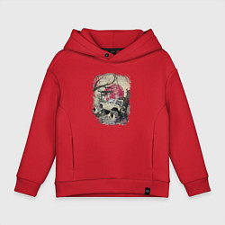 Детское худи оверсайз Бездорожье Азия