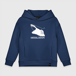 Детское худи оверсайз Пасть мегалодона