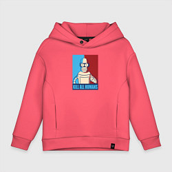 Детское худи оверсайз Bender Futurama