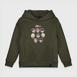 Детское худи оверсайз Stray Kids Chibi