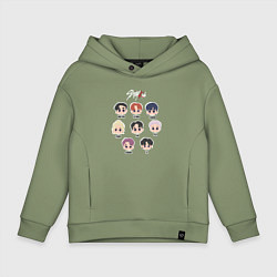 Детское худи оверсайз Stray Kids Chibi