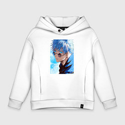 Детское худи оверсайз Сатору Годжо в очках - Jujutsu kaisen