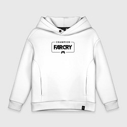 Детское худи оверсайз Far Cry gaming champion: рамка с лого и джойстиком