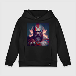 Детское худи оверсайз Кратос, бог войны