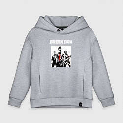 Толстовка оверсайз детская Greed Day rock, цвет: меланж