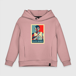 Детское худи оверсайз Black mamba poster