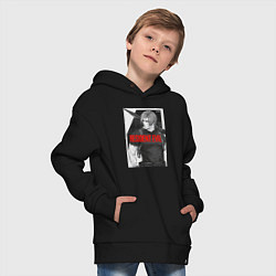 Толстовка оверсайз детская Леон с базукой - Resident, цвет: черный — фото 2