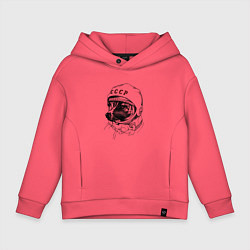 Детское худи оверсайз Пёсик астронавт - ссср