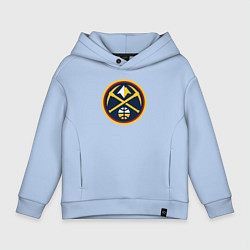 Детское худи оверсайз Denver Nuggets logo