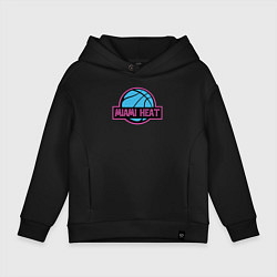 Детское худи оверсайз Miami Heat team
