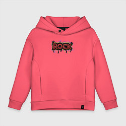 Детское худи оверсайз Rock graffiti