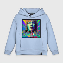 Детское худи оверсайз Brian Jones Glitch Modern Art