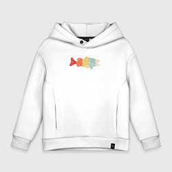 Детское худи оверсайз Color fish