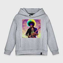 Детское худи оверсайз Jimi Hendrix Rock Idol Art