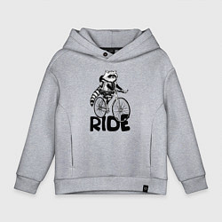 Детское худи оверсайз Raccoon ride