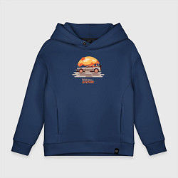 Детское худи оверсайз Back to the future sun