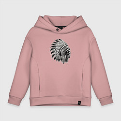 Детское худи оверсайз Индеец шаман