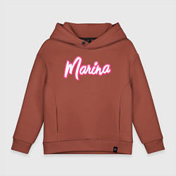 Детское худи оверсайз Марина в стиле барби