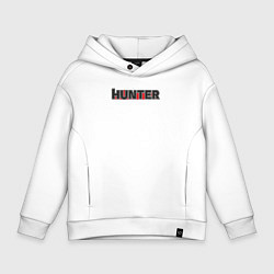 Толстовка оверсайз детская Hunter, цвет: белый