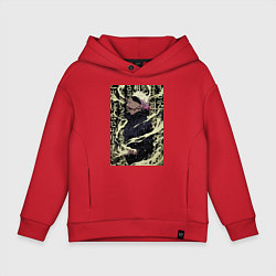 Детское худи оверсайз Магическая битва Сатору Годзё