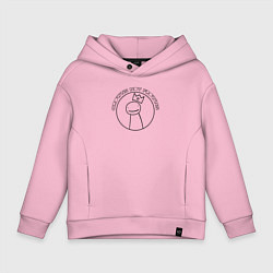 Детское худи оверсайз Crowns not frowns