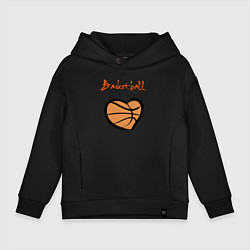 Детское худи оверсайз Basket lover
