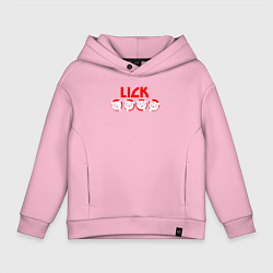 Детское худи оверсайз Kiss lick