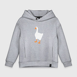 Детское худи оверсайз Untitled goose game honk