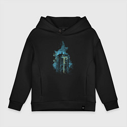 Детское худи оверсайз Tardis magic