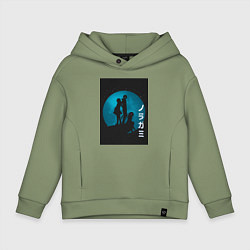 Толстовка оверсайз детская Бездомный бог Юкинэ, цвет: авокадо