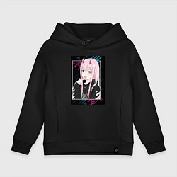 Детское худи оверсайз Zero Two is darling
